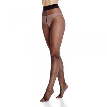 Panty Doble Licra Relax 30 Den en Negro
