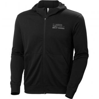 Helly Hansen Nera Lifa Tech Lite Zip Felpa con Cappuccio M
