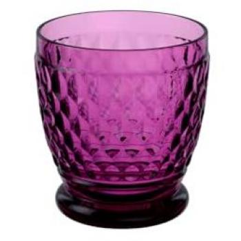 Villeroy & Boch Glas Boston Berry Becher lila 0,2l, Kristallglas
