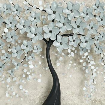 Escena Floral Infinita 3D