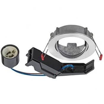 Lumiance Inset Trend 75 inbouwspot kantelbaar geborsteld aluminium