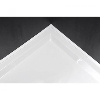 Polysan Krycové lišty pro koupelny – bílé 1200 × 1000 mm