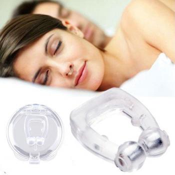 4Pcs Magnetic Silicone Snore Stopper
