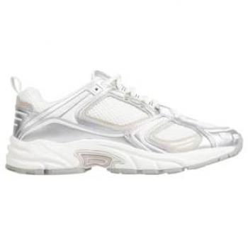 Baskets Tommy Jeans Archive Runner blanc gris beige femme