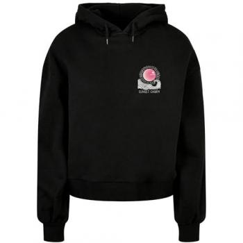 Merchcode Kapuzen-Hoodie „Ladies Sunset Charm“ – Mehrfarbig – Oversized – XXL