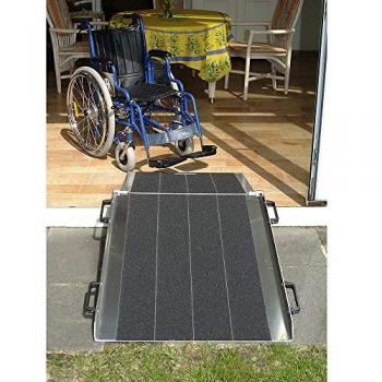 Rampe de chargement Kaiserkraft – ajustable en hauteur, 300 kg