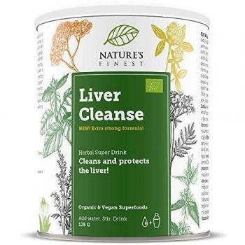 Natures Finest Liver Cleanse mezcla de hierbas orgánicas en polvo 125 g