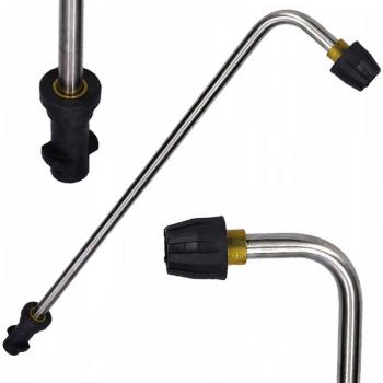 Lance Angulaire 90° Rosfix – Nettoyeur Karcher K2‑K7, M18, 160 bar