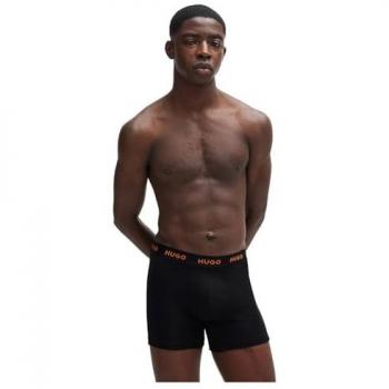 HUGO Underwear Trunk »BOXERBR TRIPLE«, (Packung, 3 St.), mit HUGO Logobund