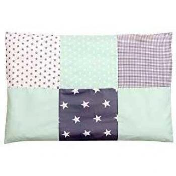 ULLENBOOM ® Kopfkissenbezug 40x60 Mint Grau