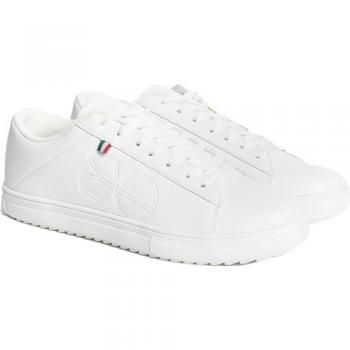 Gleaton White Running Shoes – Crosshatch, Size 7 UK