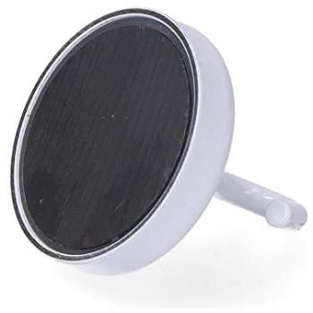 Imán decorativo Ø32 mm × 7 mm con gancho de alta fuerza
