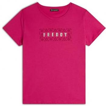 T-Shirt Freddy Florale Light Jersey Donna XS