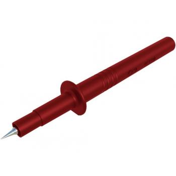 Sks Hirschmann Pruef 2700 RT 972319101 – Pointe de touche de sécurité, enfichable 4 mm CAT II 1000 V rouge (variante 1)