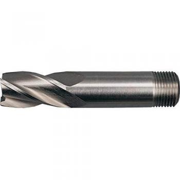 Sherwood 9/16 HSS Threaded Shank Multi Flute End Mill