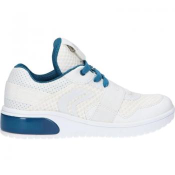 Sapatos de Modalidade Urbana GEOX White Petrol Feminino e Infantil