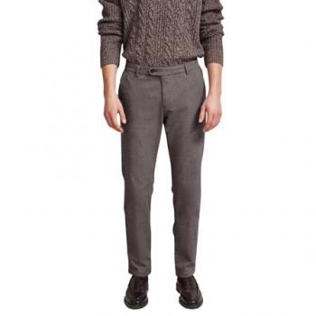 Elastische Baumwoll-Chinohose taupe für Herren Gr. 38/34