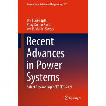 Recent Advances in Power Systems