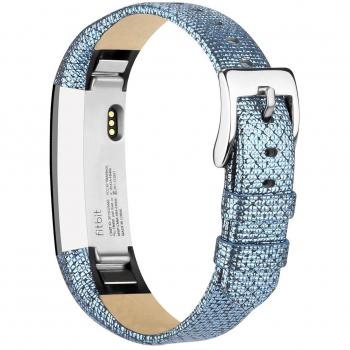Vancle Leather Band for Fitbit Alta HR