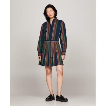 THxPendleton Vestido de Tommy Hilfiger con Diseño Plisado