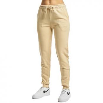 DEF Damen Swearpants “Lola” – Einteiliges Joggingset, XS, beige, unifarben, 95 % Baumwolle, 5 % Elasthan