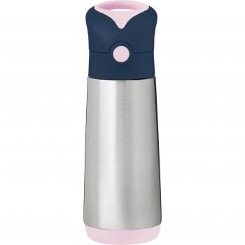 IndigoRose Thermobottl 500 ml – Stahl & Strohhalm