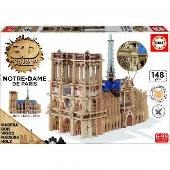 Puzzle 3D Notre-Dame de París