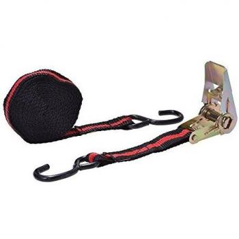 Filmer 37030 Verzurrgurt – 5 m Spanngurt, 25 mm, 138 kg, 2‑teilig