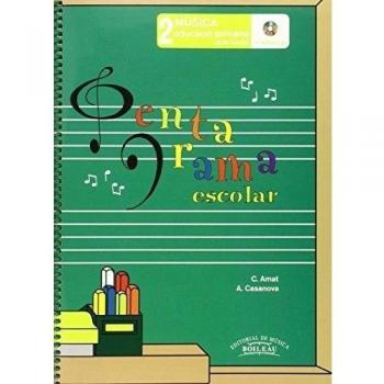 Pentagrama escolar 2:+ adhesius