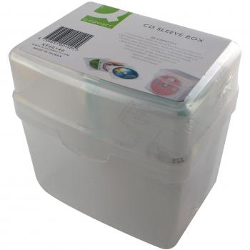 Q-Connect CD Sleeve Storage Case