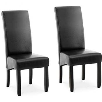 Chaises Modernes en Cuir Synthétique