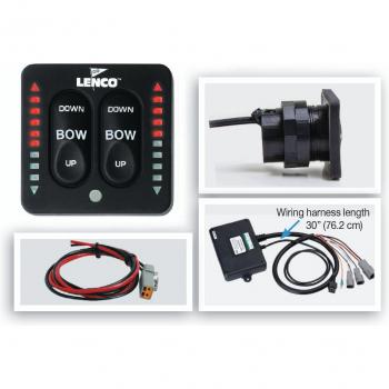 Single Actuator System LED Two-Piece Indicator Switch with Pigtail by Lenco (15270-001)