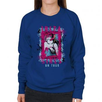 Ibiza Royal Blue Sweatshirt for Girls