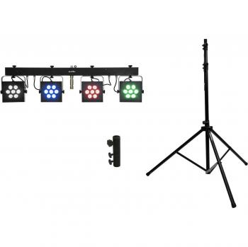 Kit Eurolite LED KLS-3002 e supporti per diffusori M-4