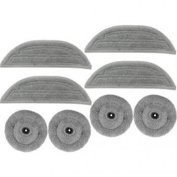 Roboparts 8-teiliges Wischtuch-Set für Roborock S8 MaxV Ultra