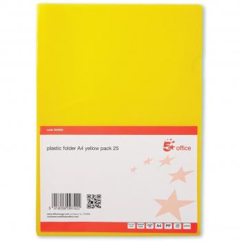 Office Folder Cut Flush Polypropylene Copy-safe Translucent
