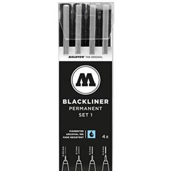 Molotow Blackliner Épaisseur de trait 0,05 mm