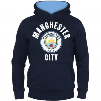 Manchester City FC Kids' Navy Hoodie – 8 to 9 Years