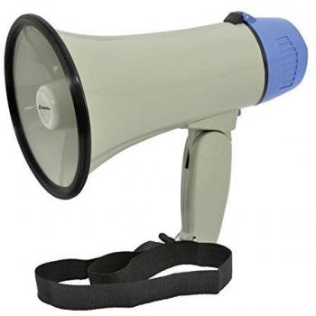 BEESWIFT Handheld compact megaphone 10W grey 220X140MM