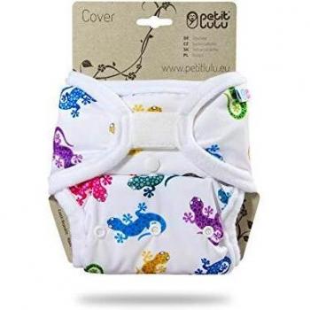 Petit Lulu Geckos One Size Klett-Culotte