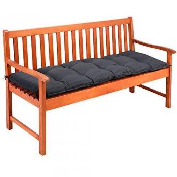 Coussin de Banc Anthracite 145x45x8cm