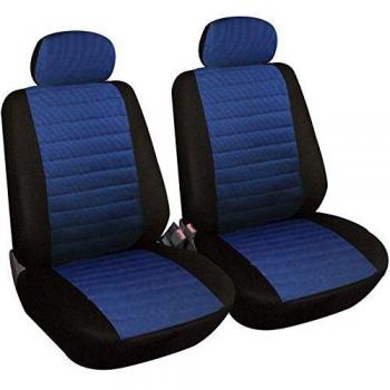 WOLTU 7232-2 2er Sitzbezüge für Vordersitze Auto blau