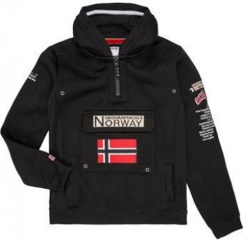 Hoodie enfant Norvège Géométrique GYMCLASS noir