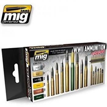 Ammo Of Mig Jimenez WWII Munition Farben # 7124