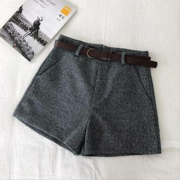Wide-Leg High-Waist Shorts