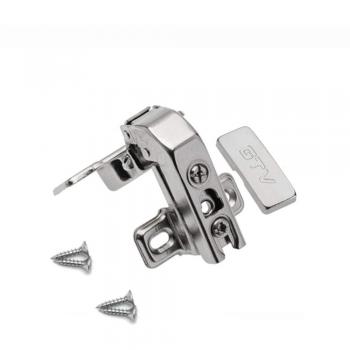 GTV 35mm 90-Degree Beveled Edge Short Arm Door Hinge, Pair