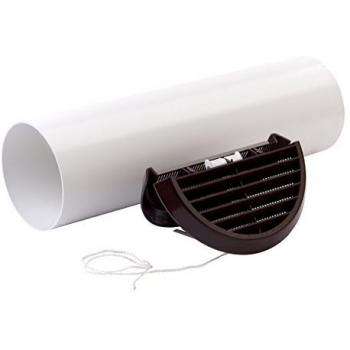 Xpelair Simply Silent Contour Wall Kit Round