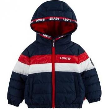 Levi's Boys Colorblock Winter Jacket in Blue