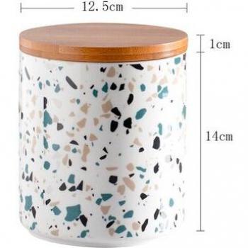 Sealed Ceramic Jar for Kitchen Storage