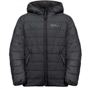 Jack Wolfskin Zenon Kids‑Jacket – Übergangsjacke 92, Grau/Black Phantom